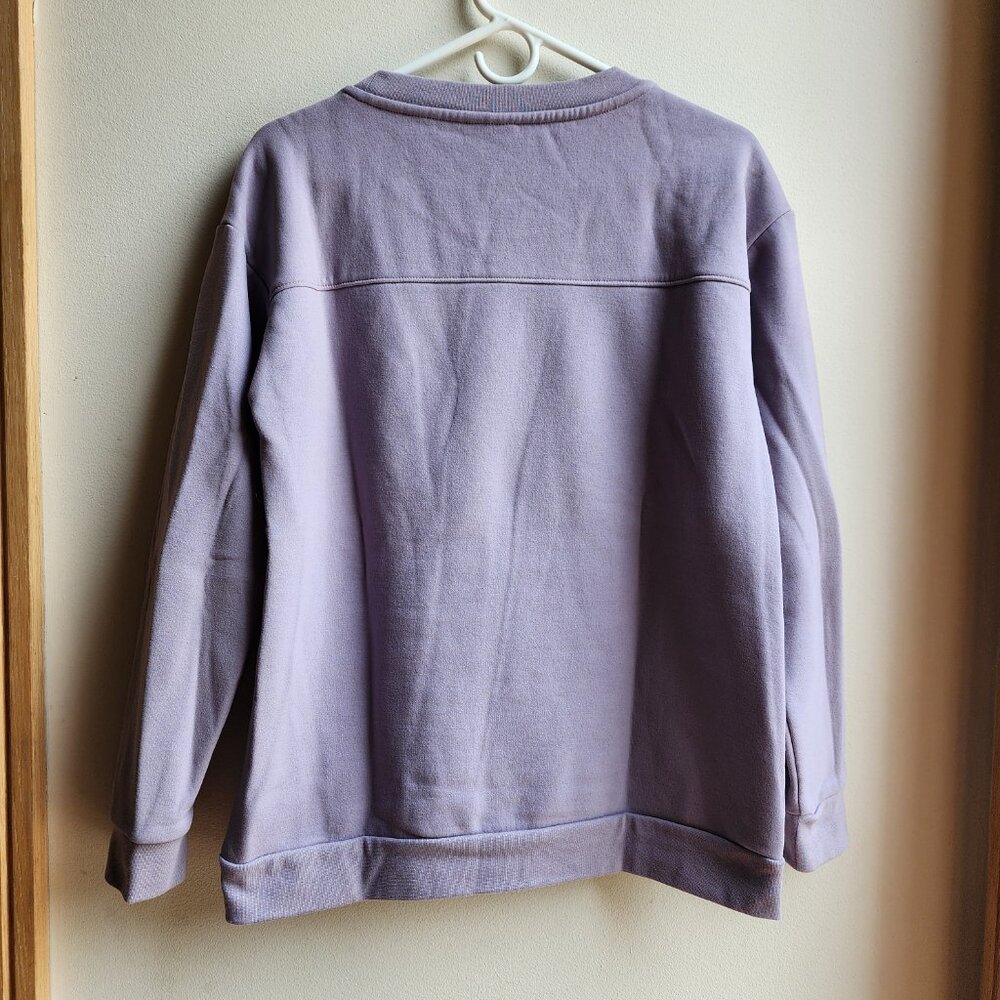 Mondetta Purple Kangaroo Pocket Sweatshirt Size Medium - Picture 16 of 16